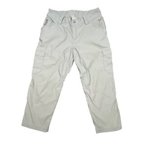 Duluth Trading Co Tan Dry on the Fly Cargo Pants Womens Size 8